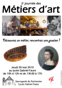 Journée des métiers d'Art 2010